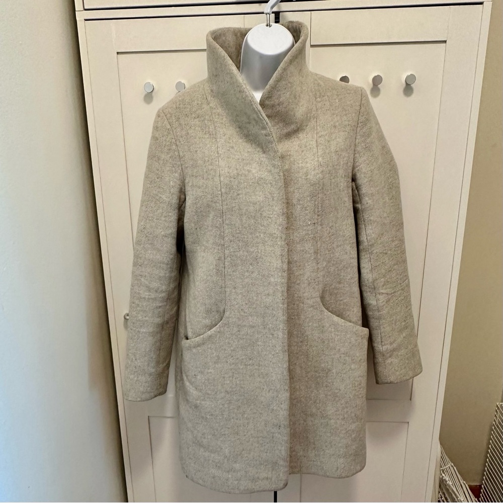 Aritzia Wilfred The Cocoon Coat | Light Grey | size Small